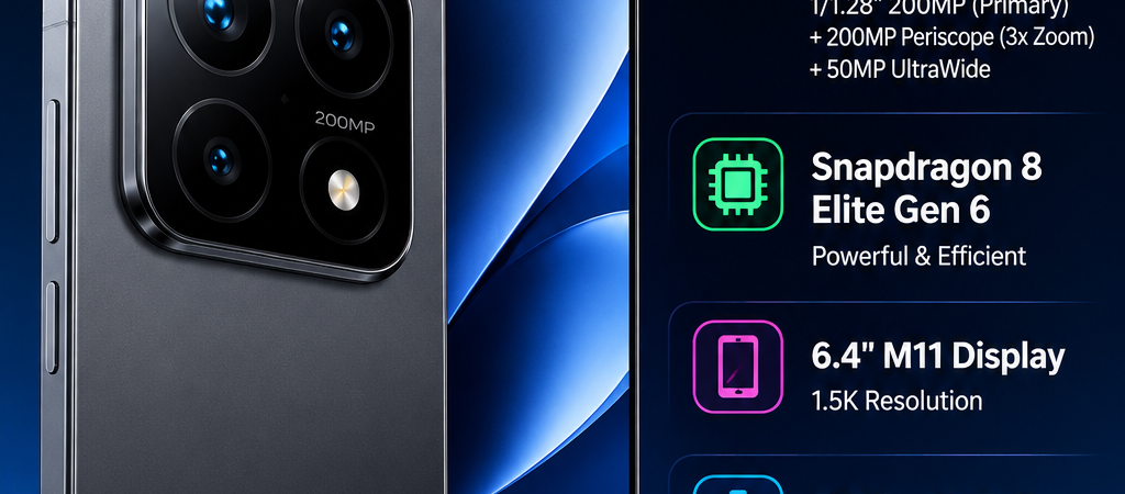 Xiaomi 18 Rumored to Feature Dual 200MP Cameras and a 7,200mAh Battery